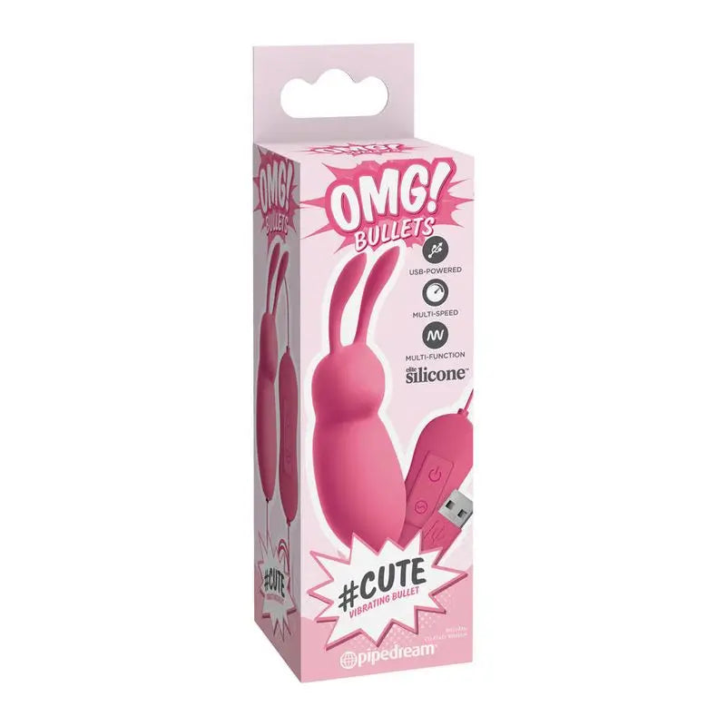 Omg Lapin Mignon Vibrateur Puissant Rose Usb