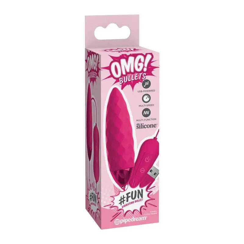 Omg Fun Rose Vibrating Bullet Luxe