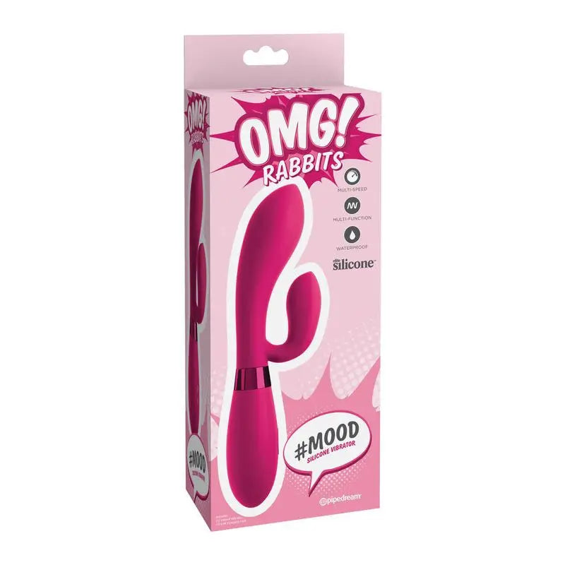 Omg Mood Vibrateur en silicone rose