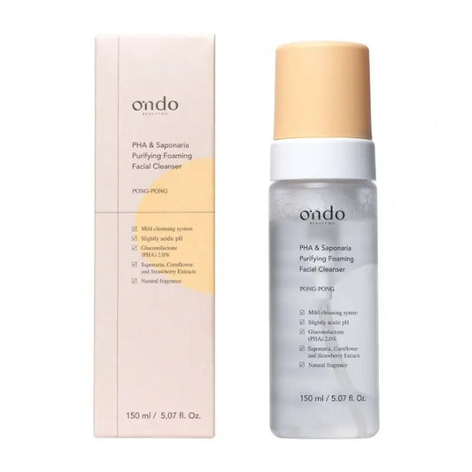 Ondo Beauty 36.5 Pha & Saponaria Nettoyant moussant purifiant, 150 ml