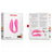 Oninder Stimulateur de point G et de clitoris rose - Application gratuite