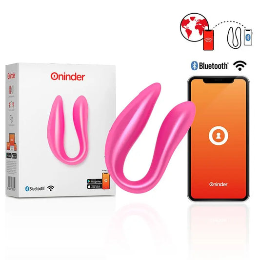 Oninder G-Spot & Clitoris Stimulator Pink - Free App