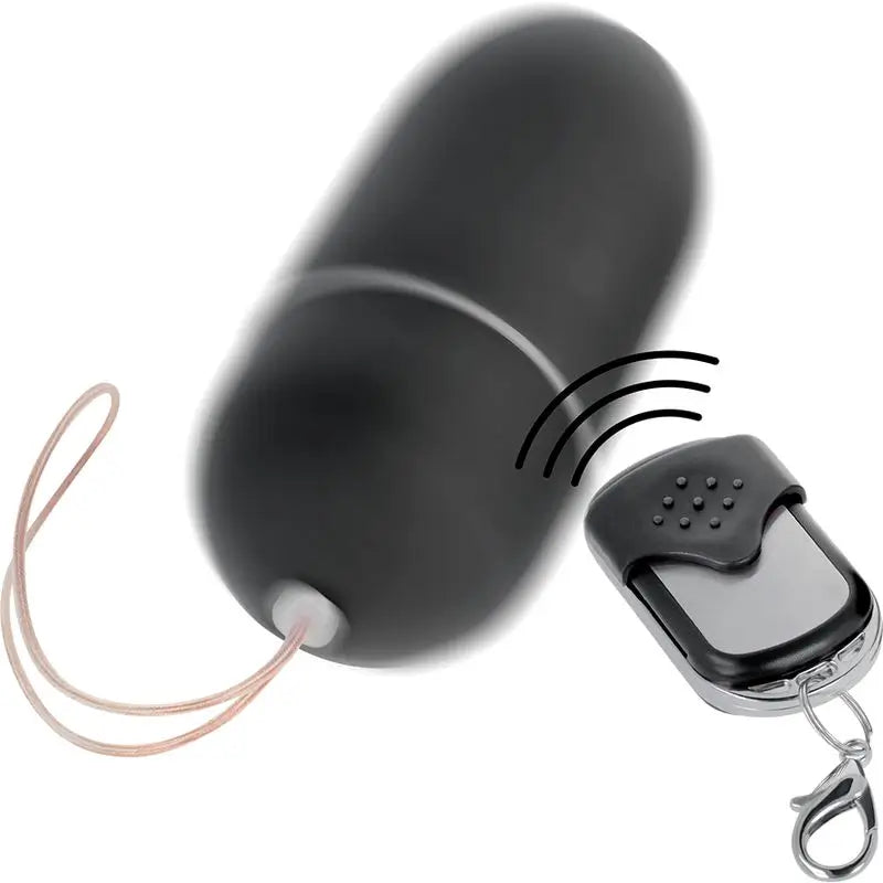 Online Remote Control Vibrating Egg L - Black (Oeuf vibrant télécommandé)
