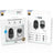 Online Remote Control Vibrating Egg M - Black