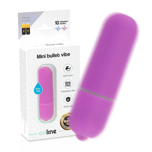 Online Mini Vibrating Bullet - Lilac