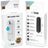 Mini-bulles vibrantes en ligne - Argent