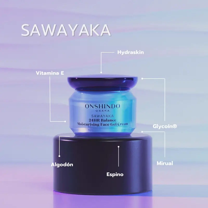 Onshindo Osaka Sawayaka Gel Crème Hydratant 24Hr, 50 ml