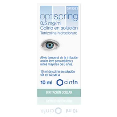 Optispring 0.5 Mg/ ml Eye drops 1 Bottle Solution 1