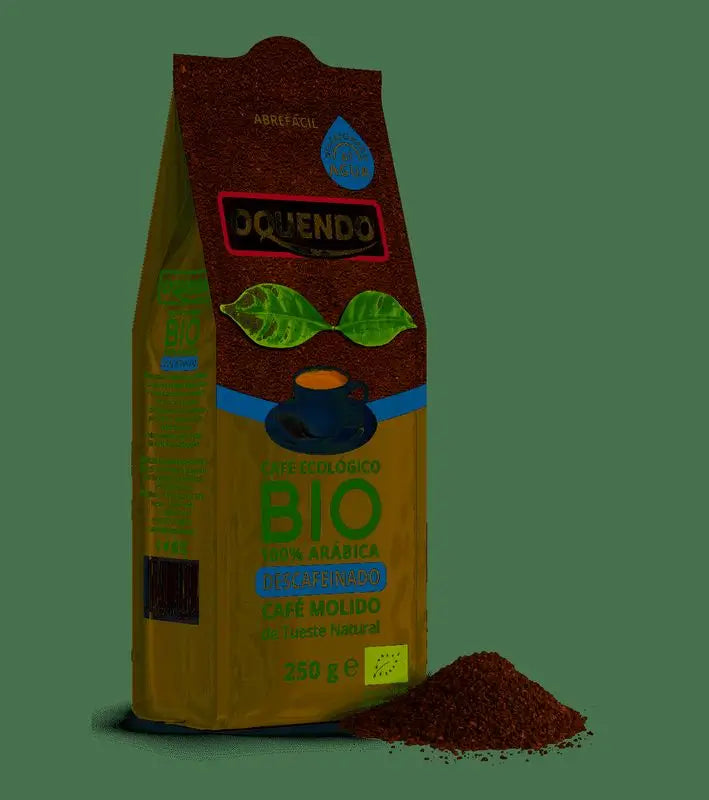 Oquendo Natural Natural Ground Decaf Water-based Decaf Bio, 250 Gr