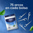 Oral-B Easy Clean - Arceaux dentaires à la menthe, 75 unités