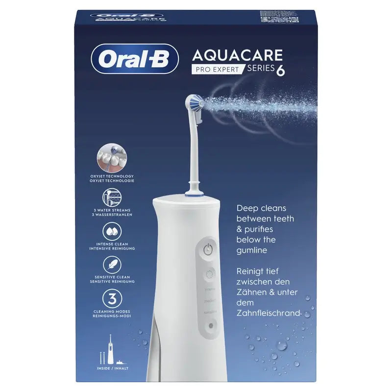 Oral-B Braun Aquacare 6 Irrigateur à eau avec technologie Oxyjet