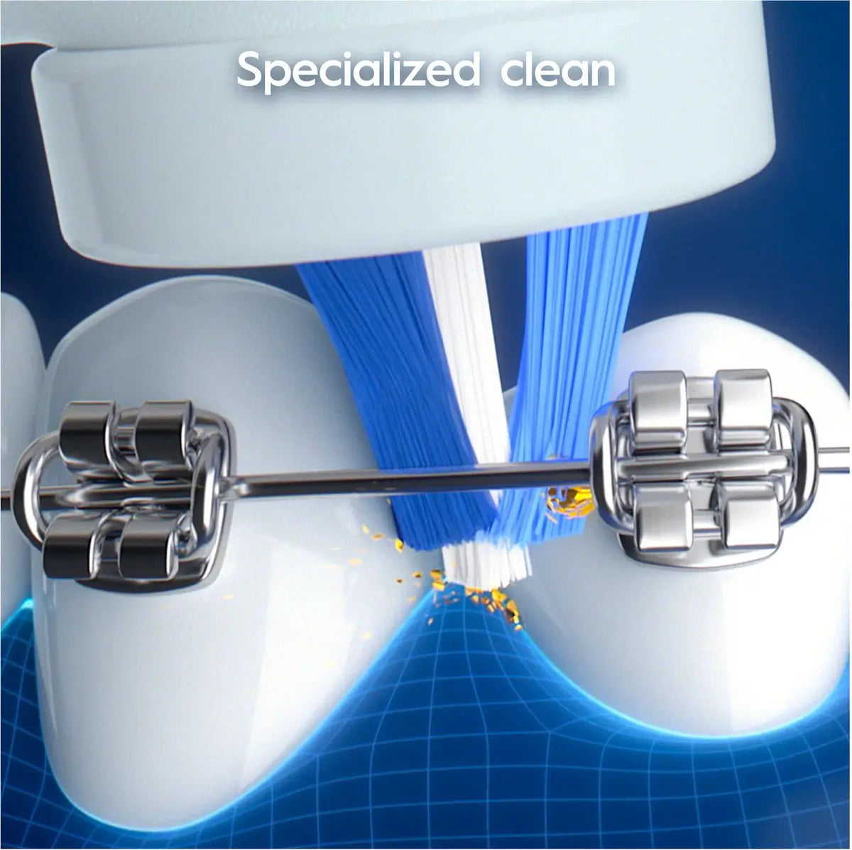 Oral-B Braun Brosse à dents électrique iO4 My Way Bleu