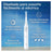 Brosse à dents électrique Oral B Braun Io2 White, 2 têtes de brossage, 1 paquet