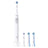 Brosse à dents électrique Oral B Braun Io2 White, 2 têtes de brossage, 1 paquet