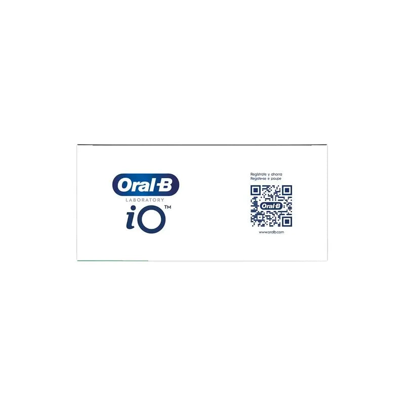 Brosse à dents électrique Oral B Braun Io2 White, 2 têtes de brossage, 1 paquet