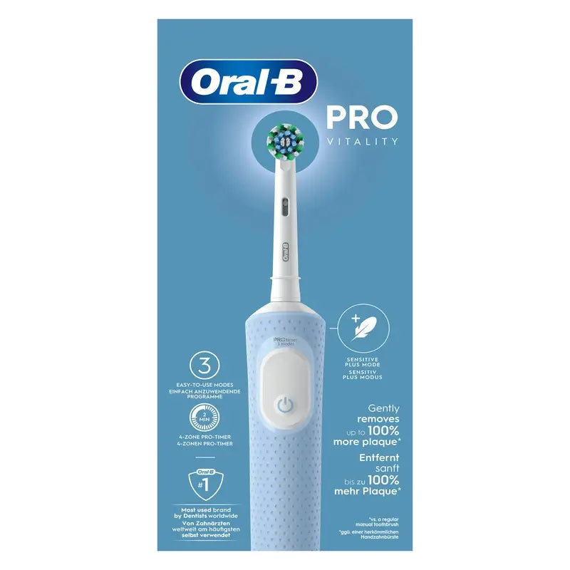 Oral-B Braun Brosse à dents rechargeable Braun Vitality Pro Bleu