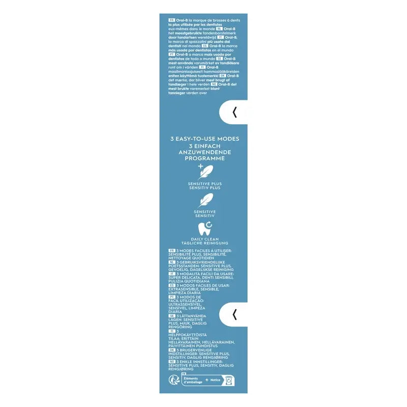 Oral-B Braun Brosse à dents rechargeable Braun Vitality Pro Bleu