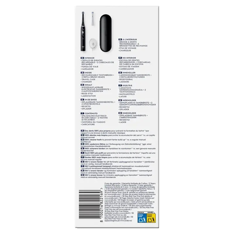 Oral-B Braun iO6 Brosse à dents électrique Noir