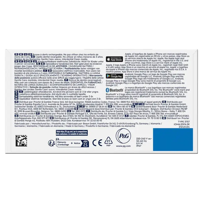 Oral-B Braun iO6 Brosse à dents électrique Noir