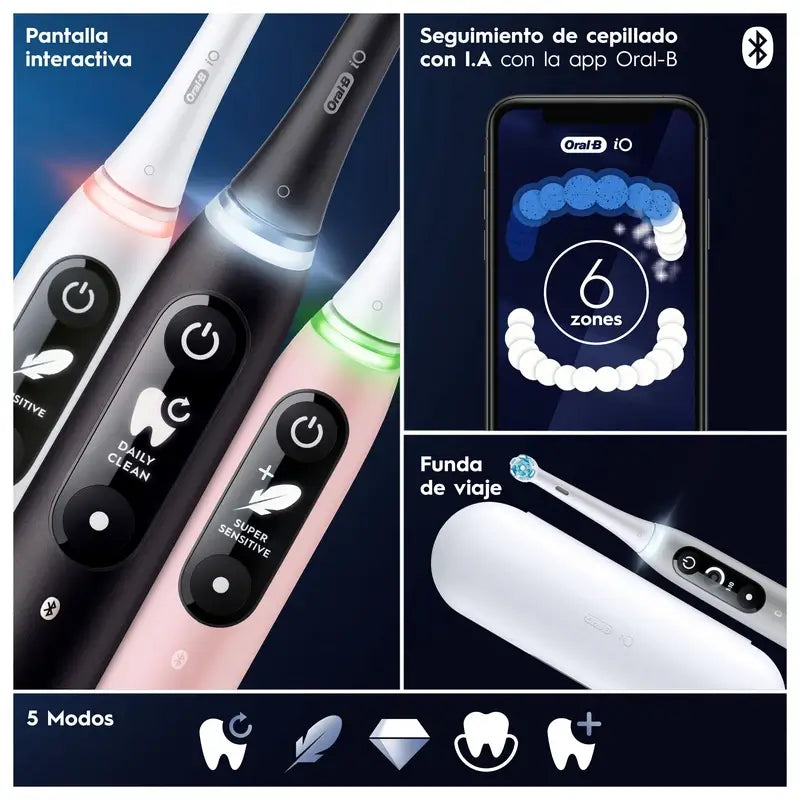 Oral-B Braun iO6 Brosse à dents électrique Noir