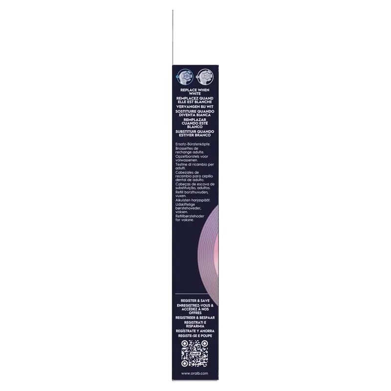Oral-B Io Gentle Care Original Sensitive Gums Brosses rondes de remplacement, 6 pièces