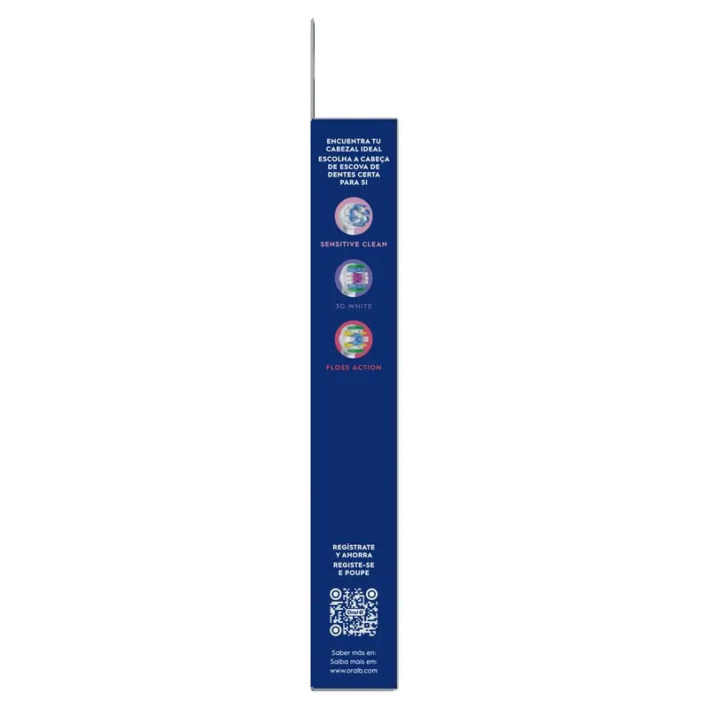 Oral-B Braun Cross Action Refill Black, 4 pcs.