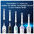 Oral-B Braun Sensitive Clean Refill, 4 pièces
