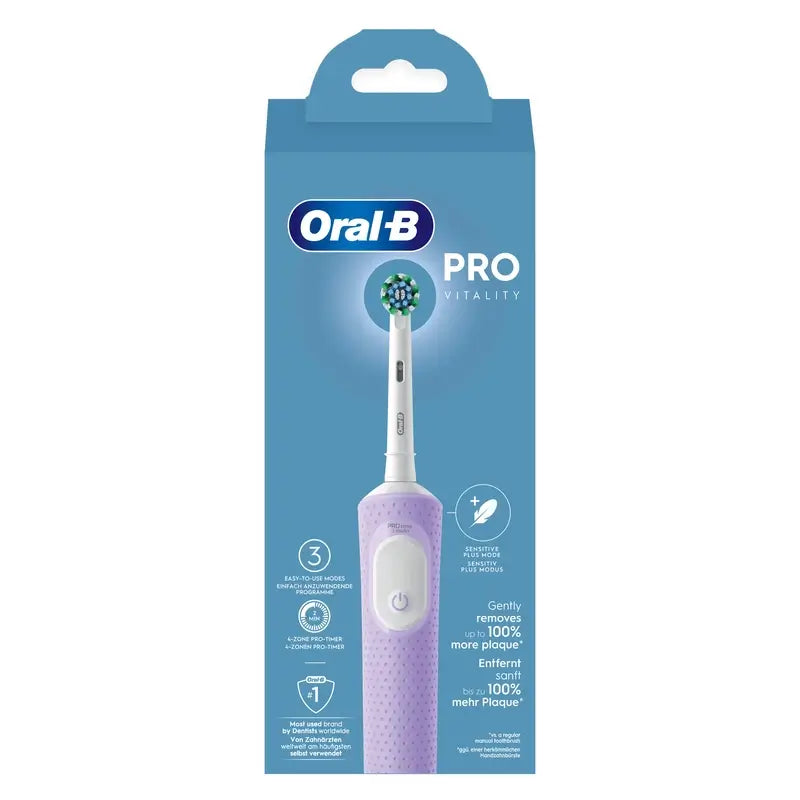 Oral-B Braun Vitality Pro Brosse à dents électrique Purple, 1 pièce