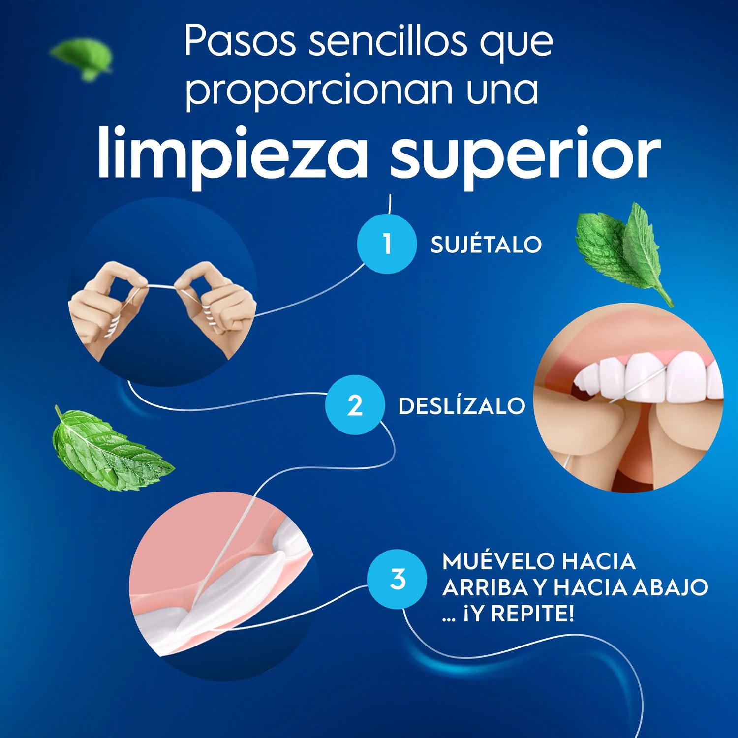 Oral-B Essencial Floss Wax/Mint 50 mt