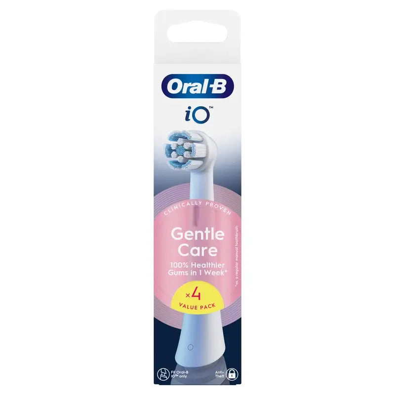 Tête de brosse de remplacement Oral-B iO Gentle Care, 4 pièces