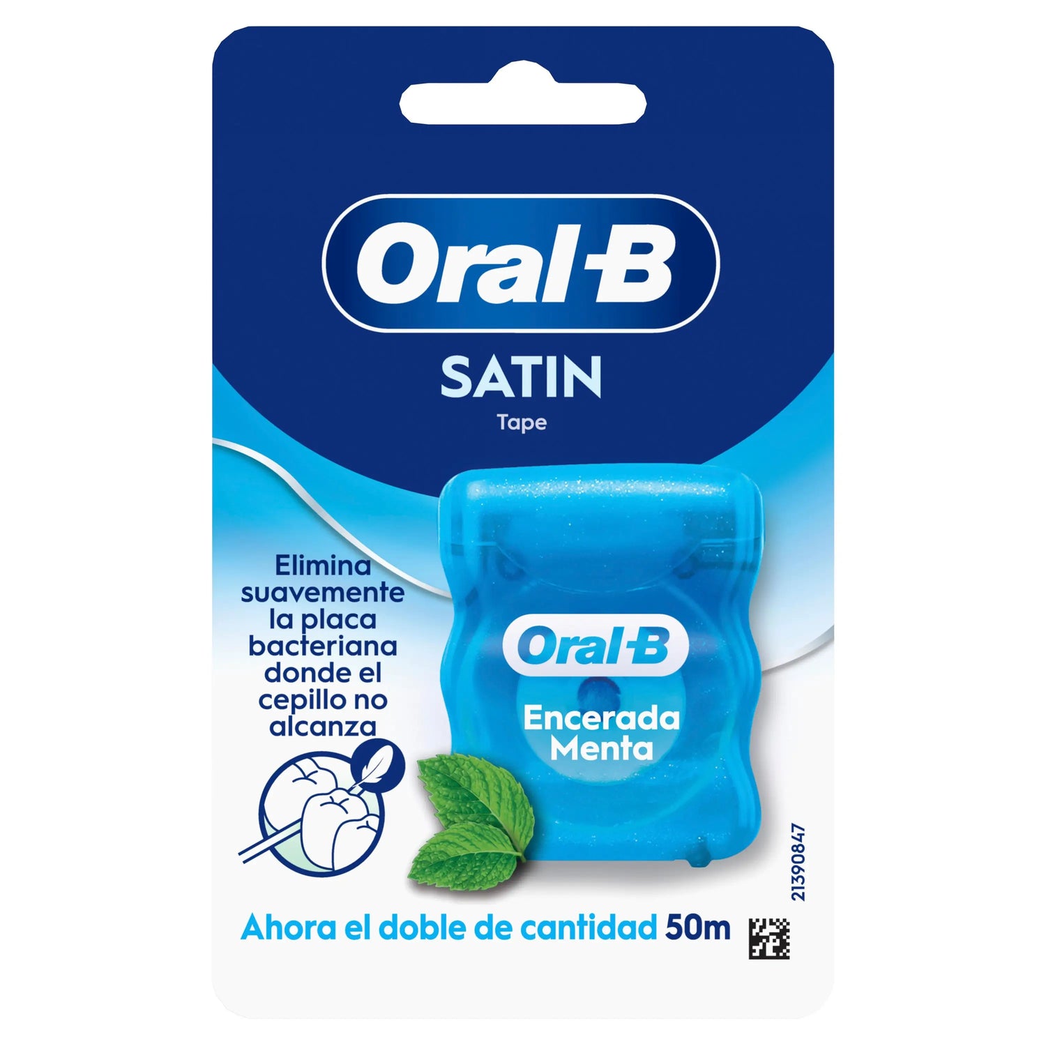 Oral-B Satin Tape Menthe 50 mètres