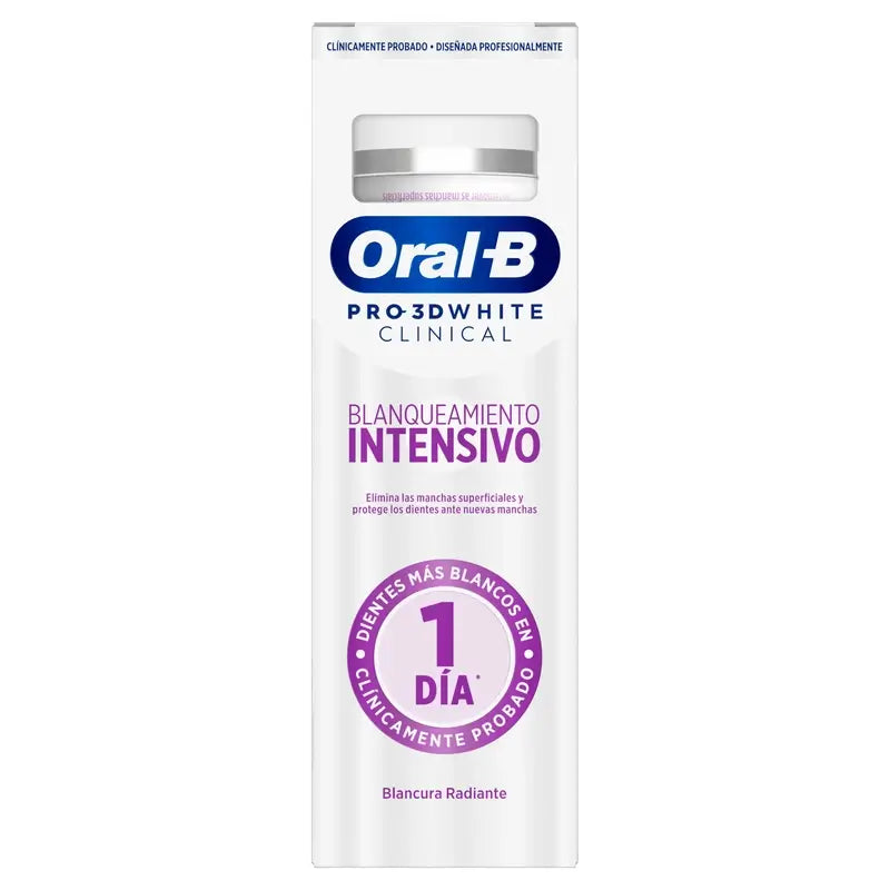 Oral-B 3Dw Radiant Whiteness Dentifrice, 75 ml