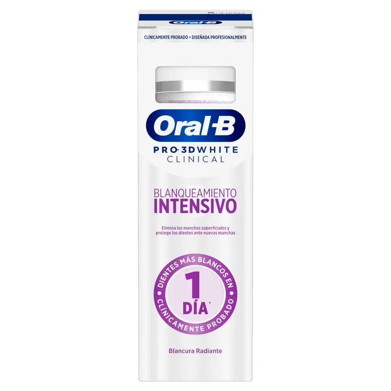 Oral-B 3Dw Radiant Whiteness Dentifrice, 75 ml