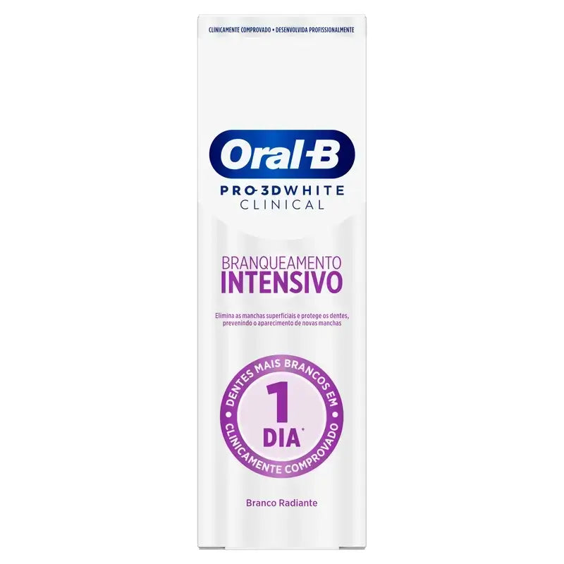 Oral-B Dentifrice 3Dw Blancur Radiante, 75 ml, lot de 2