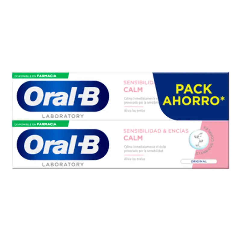 Oral-B Laboratory Sensitivity & Gingival Control Original Toothpaste 2X100 ml