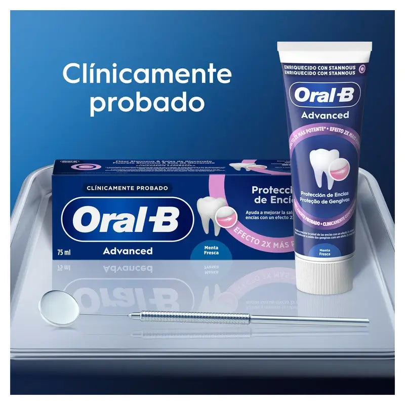 Oral-B Advanced Fresh Mint Gum Protection Toothpaste , 75 ml