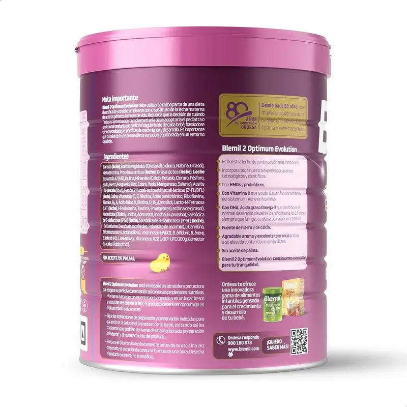 Blemil 2 Optimum Evolution, 2X800 g