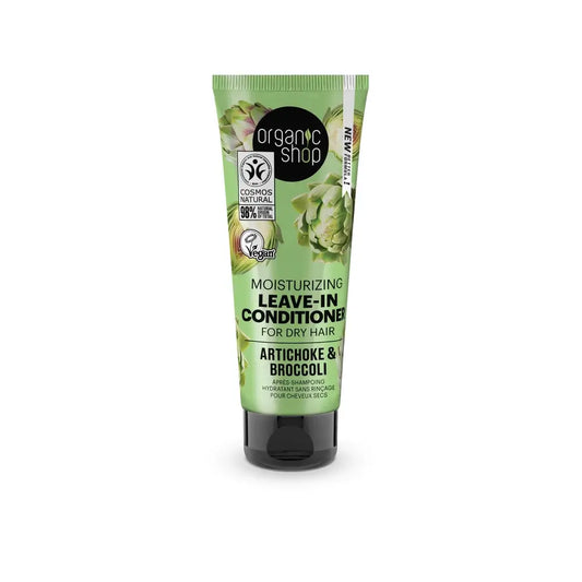 Organic Shop Organic Shop Artichoke & Broccoli Artichoke & Broccoli Moisturising Leave-In Conditioner, 75 Ml