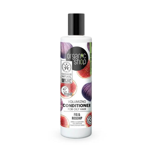 Organic Shop Organic Shop Après-shampooing volumateur pour cheveux gras Figue et églantier, 280 ml