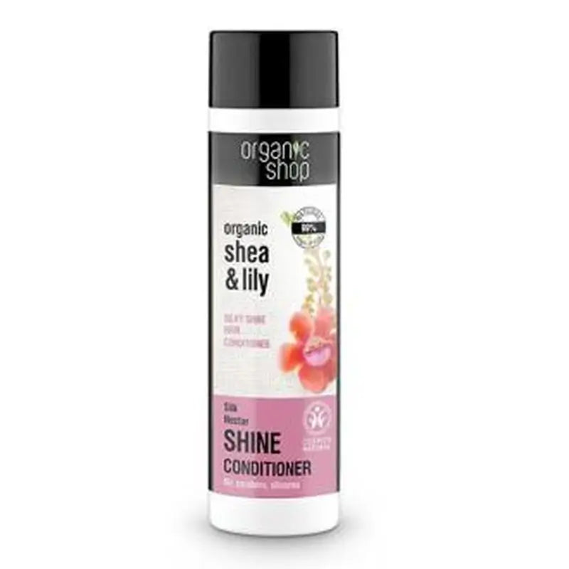 Organic Shop Silky Shine Silk Nectar Hair Balm 280Ml