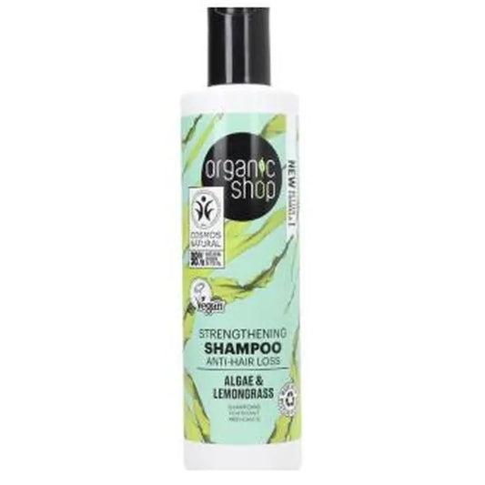 Organic Shop Algae-Citronella Strengthening Shampoo 280Ml. Eco