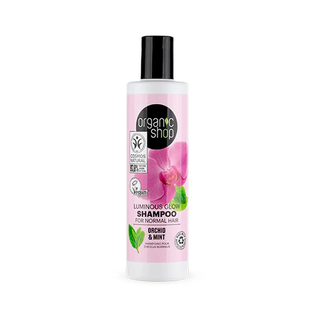 Organic Shop Shampoo For Normal Hair Orchid & Mint, 280 Ml