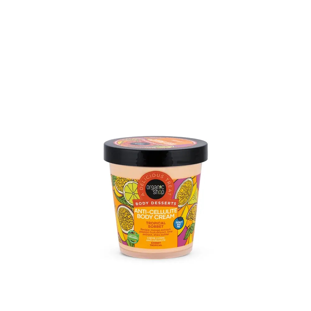 Organic Shop Tropical Sorbet Anti Cellulite Body Cream, 450 Ml