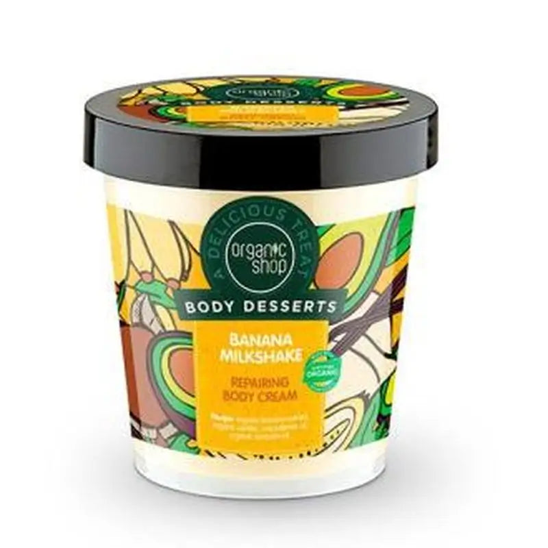 Organic Shop Banana Smoothie Repairing Body Cream 450Ml