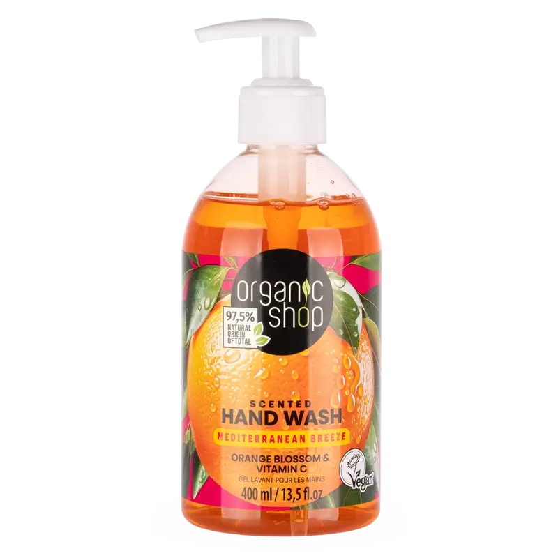 Organic Shop Crp Mediterranean Breeze Aromatic Hand Soap , 400 ml