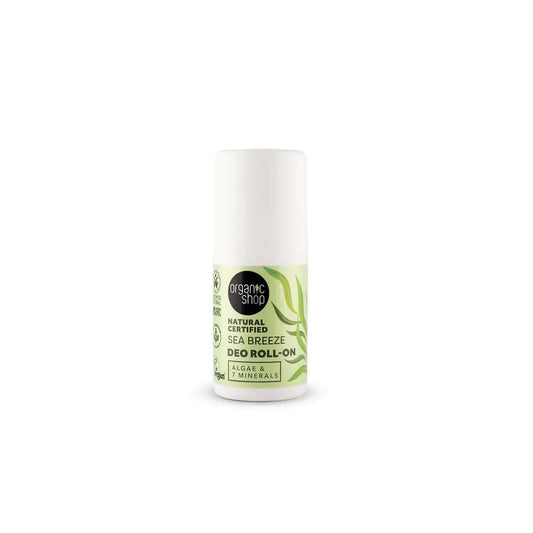 Organic Shop Déodorant Rollon Algues & 7 Minéraux, 50 Ml