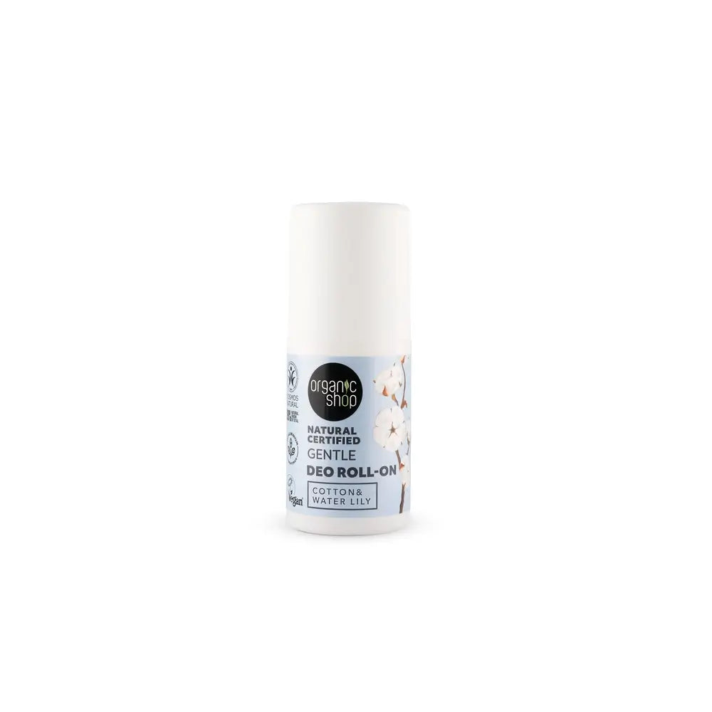 Organic Shop Déodorant Roll-on Coton & Nénuphar, 50 Ml