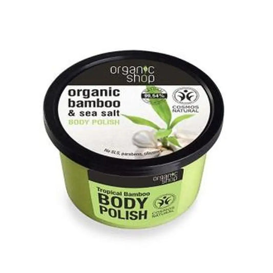 Organic Shop Tropical Bamboo Body Scrub 250Ml.