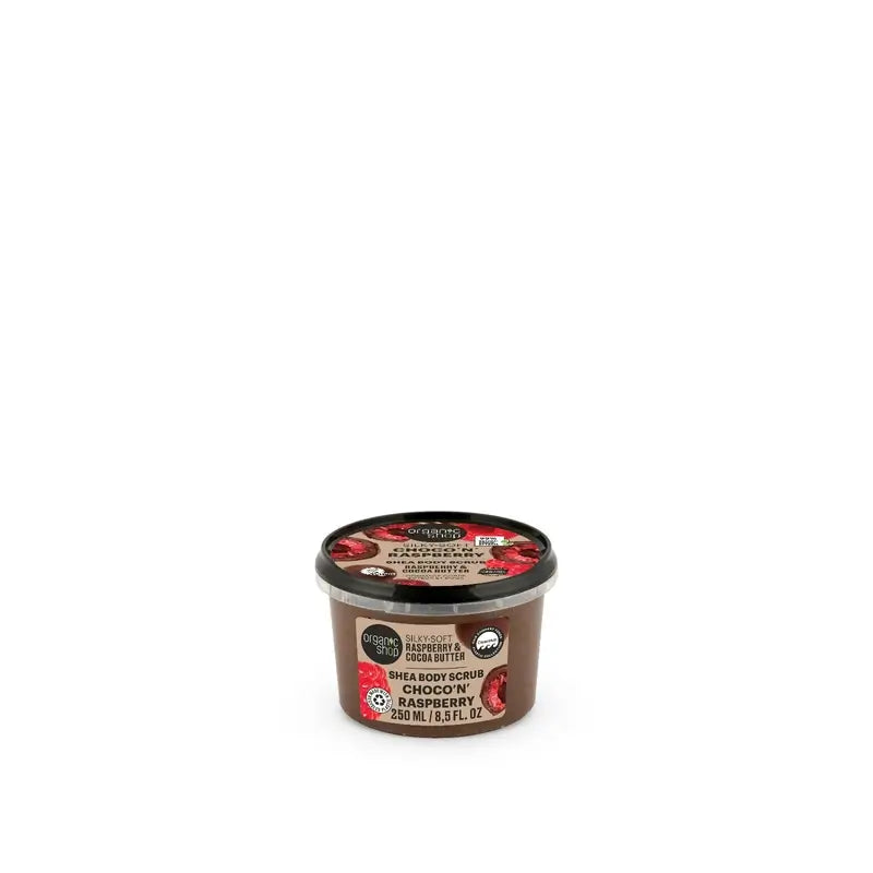 Organic Shop Gommage Corps Cacao & Framboise Choco & Framboise , 250 ml