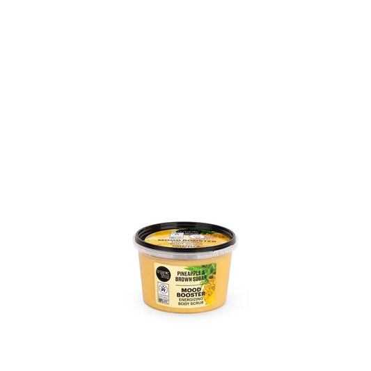 Organic Shop Mood Booster Gommage corporel énergisant à l'ananas et au sucre brun, 250 ml